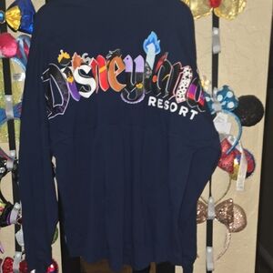 Disney Dark Blue Disneyland Resort Top